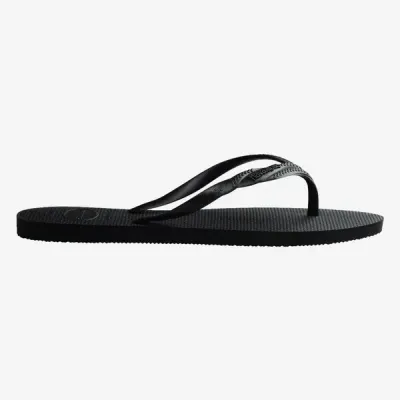 Sandales Havaianas Fantasia noires 4147115-0090 avec brides croisées et semelle 100 % caoutchouc