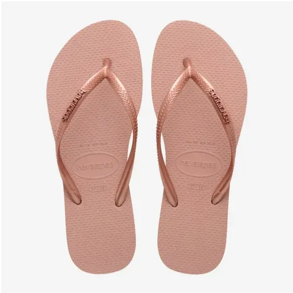 HAVAIANAS SLIM LOGO METALLIC
