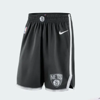 Short Nike NBA Swingman Brooklyn Nets Icon Edition noir AJ5584-010