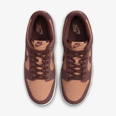 Nike Dunk Low Retro SE homme cuir et daim marron FQ8249-200