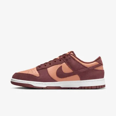 Nike Dunk Low Retro SE homme cuir et daim marron FQ8249-200