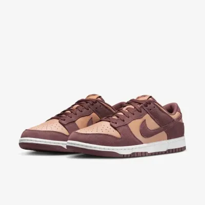 Nike Dunk Low Retro SE homme cuir et daim marron FQ8249-200