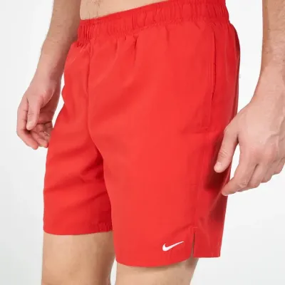 Short de bain homme Nike Swim Essential 7 pouces rouge NESSA559-614