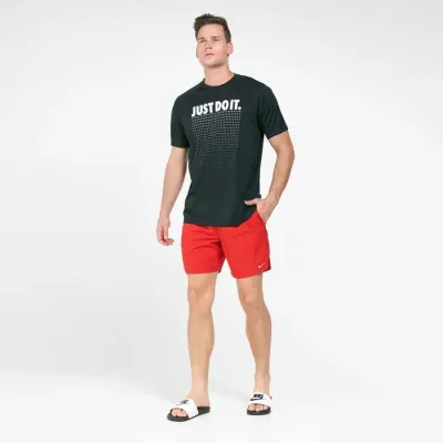 Short de bain homme Nike Swim Essential 7 pouces rouge NESSA559-614