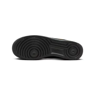 Nike Air Force 1 '07 homme noire avec détails jaunes FZ4617-001