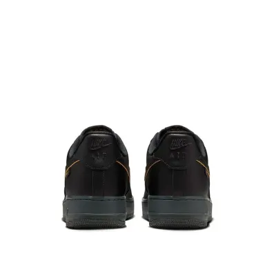 Nike Air Force 1 '07 homme noire avec détails jaunes FZ4617-001