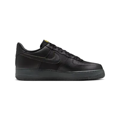 Nike Air Force 1 '07 homme noire avec détails jaunes FZ4617-001