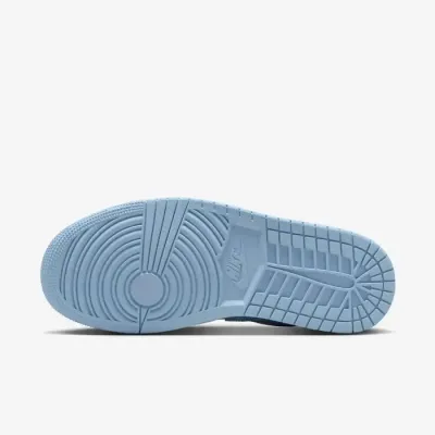Air Jordan 1 Low homme blanche et bleu clair DC0774-142