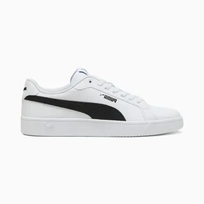Puma Grounded SL 398417-03 blanche avec détails perforés et semelle SOFTFOAM+