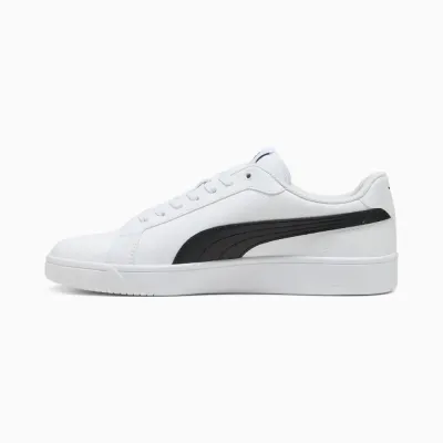 Puma Grounded SL 398417-03 blanche avec détails perforés et semelle SOFTFOAM+