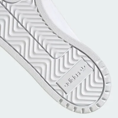 Adidas NY 90 junior blanche, sneaker tennis à tige textile et semelle en caoutchouc