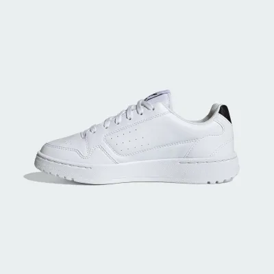Adidas NY 90 junior blanche, sneaker tennis à tige textile et semelle en caoutchouc