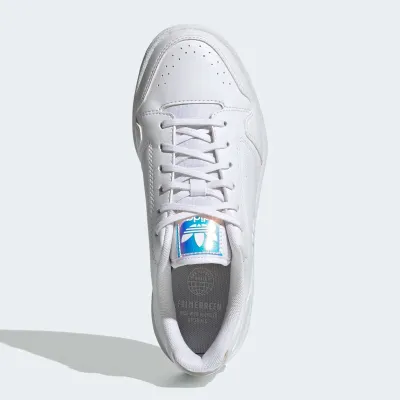 Adidas NY 90 junior blanche, sneaker tennis à tige textile et semelle en caoutchouc