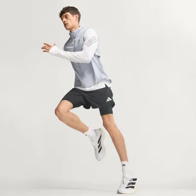 adidas Adizero Evo SL JH6206 blanche avec technologie Lightstrike Pro, chaussure running légère et dynamique