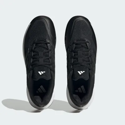 adidas Gamecourt 2.0 IG9567 noire, chaussure de tennis avec semelle EVA et Adiwear pour courts durs