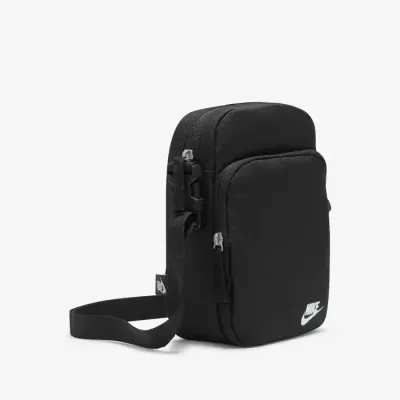 Nike Heritage DB0456-010 sac cross-body noir 4L avec bandoulière réglable et poches zippées