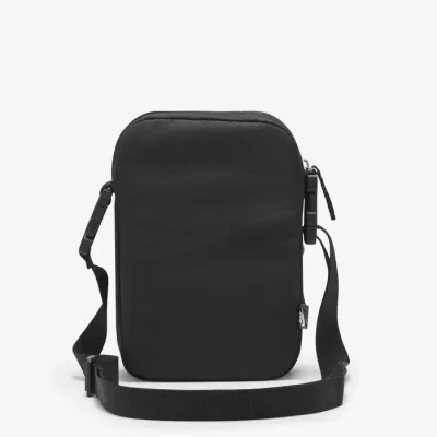 Nike Heritage DB0456-010 sac cross-body noir 4L avec bandoulière réglable et poches zippées