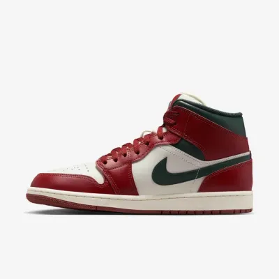 Jordan Air Jordan 1 Mid DQ8426-105 multicolore pour homme avec empeigne en cuir et amorti Nike Air