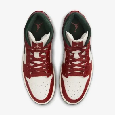 Jordan Air Jordan 1 Mid DQ8426-105 multicolore pour homme avec empeigne en cuir et amorti Nike Air
