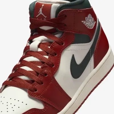 Jordan Air Jordan 1 Mid DQ8426-105 multicolore pour homme avec empeigne en cuir et amorti Nike Air