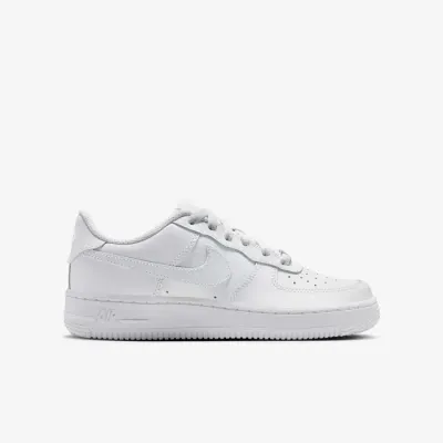 Nike Air Force 1 LE DH2920-111 blanche pour femme et ado avec détails en cuir et unité Air-Sole