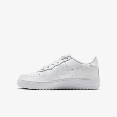 Nike Air Force 1 LE DH2920-111 blanche pour femme et ado avec détails en cuir et unité Air-Sole