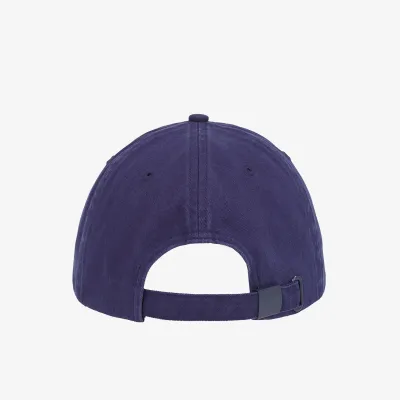Casquette baseball Tommy Jeans Heritage Six-Panel en coton bleu marine AM0AM12020-DY4 avec fermeture métallique réglable.