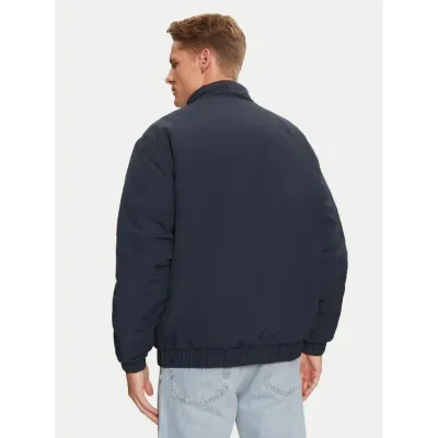 Veste matelassée Tommy Jeans Essential Padded Jacket bleu marine pour homme, DM0DM19661-C1G, en polyamide avec coupe Regular Fit