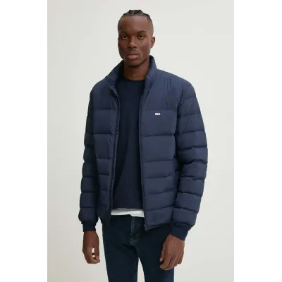 Doudoune légère Tommy Jeans homme Packable LT Down Jacket bleu marine DM0DM20686-C1G en duvet et plumes naturelles