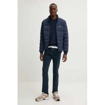 Doudoune légère Tommy Jeans homme Packable LT Down Jacket bleu marine DM0DM20686-C1G en duvet et plumes naturelles