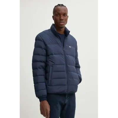 Doudoune légère Tommy Jeans homme Packable LT Down Jacket bleu marine DM0DM20686-C1G en duvet et plumes naturelles