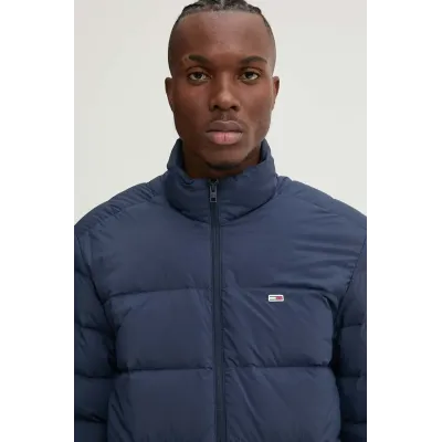 Doudoune légère Tommy Jeans homme Packable LT Down Jacket bleu marine DM0DM20686-C1G en duvet et plumes naturelles