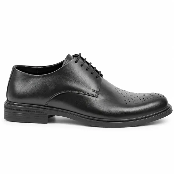 CHAUSSURES DE VILLE HOMME CUIR NOIRES