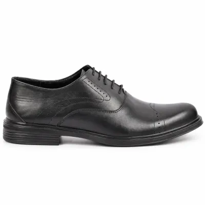 Chaussures de ville homme MAXIMS SHOES MX-250-N noires à lacets