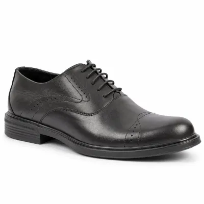 Chaussures de ville homme MAXIMS SHOES MX-250-N noires à lacets