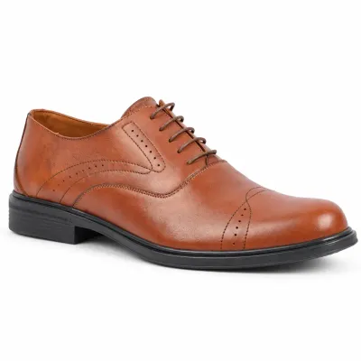 Chaussures de ville homme MAXIMS SHOES MX-250-M marron à lacets