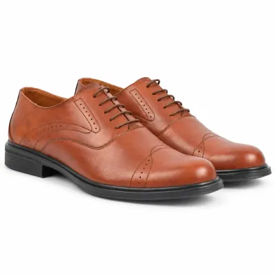Chaussures de ville homme MAXIMS SHOES MX-250-M marron à lacets