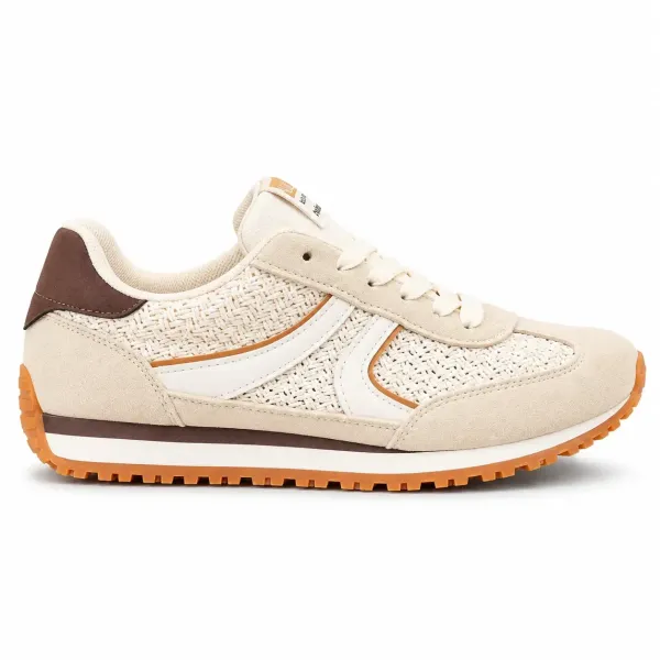 BASKETS FEMME BEIGE