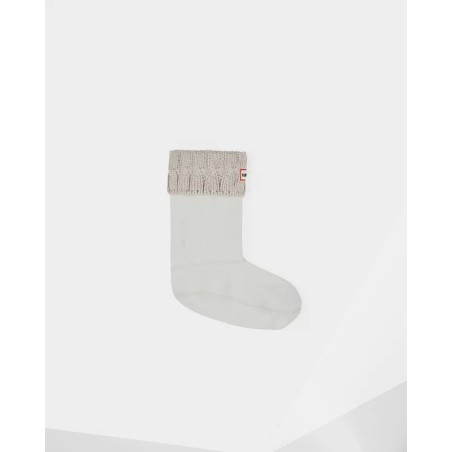 UNISEX 6 STITCH CABLE BOOT SOCK - SHORT
