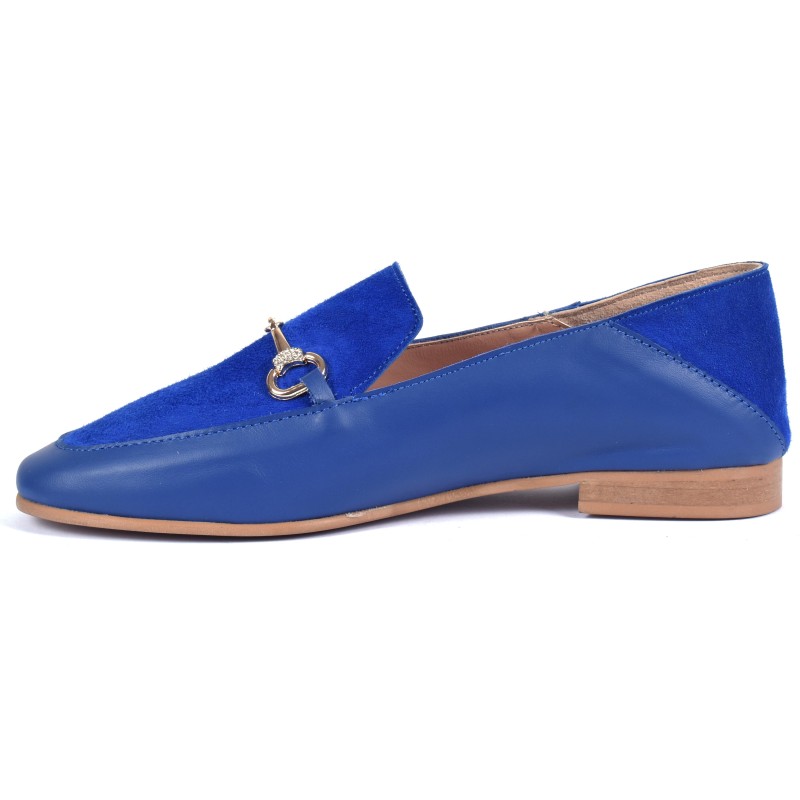 Women Class Mocassins / chaussures bateau Femme Bleu Bleu