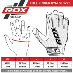 F43 FULL FINGER TOUCH SCREEN GYM WORKOUT GLOVES WGS-F43AP