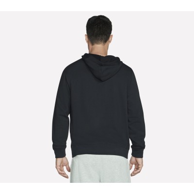 STRIKETHROUGH HOODIE HD25/BLK NOIR