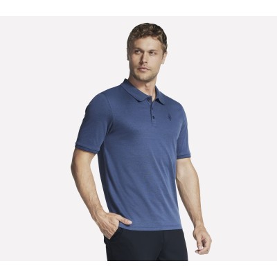 SKECHERS OFF DUTY POLO TP43/NVY BLEU