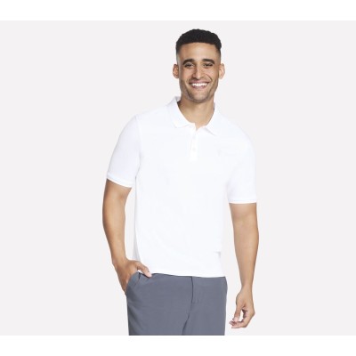 SKECHERS OFF DUTY POLO TP43/WHT BLANC