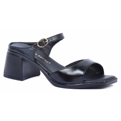 Sabot femme noir à mi-talon Andrea Bruni modèle AB-518-52-N Sabot femme noir à mi-talon Andrea Bruni modèle AB-518-52-N