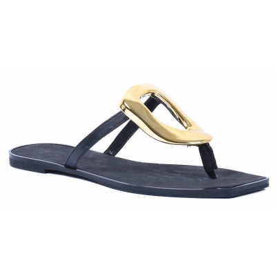 Mule femme noir en cuir Andrea Bruni modèle AB-666-3-N Mule femme noir en cuir Andrea Bruni modèle AB-666-3-N