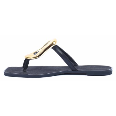 Mule femme noir en cuir Andrea Bruni modèle AB-666-3-N Mule femme noir en cuir Andrea Bruni modèle AB-666-3-N
