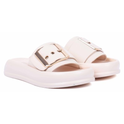 Mule femme beige Laura Berti modèle LB-6441-1-BG Mule femme beige Laura Berti modèle LB-6441-1-BG