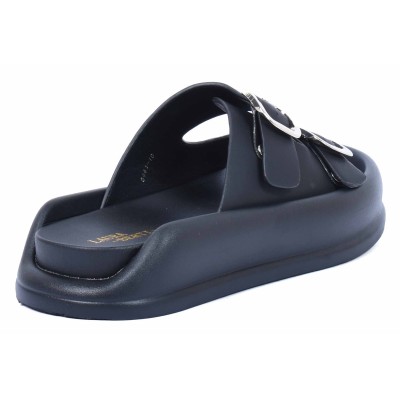 Mule femme noire Laura Berti modèle LB-6441-16-N Mule femme noire Laura Berti modèle LB-6441-16-N