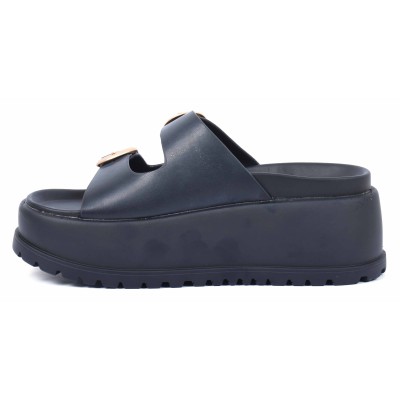 Mule femme noire Laura Berti modèle LB-7990-18-N Mule femme noire Laura Berti modèle LB-7990-18-N